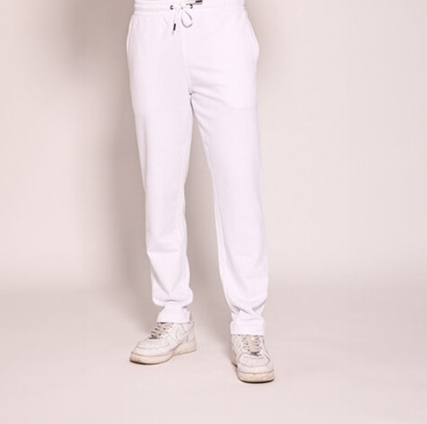 بنطلون ستريت أبيض Unisex