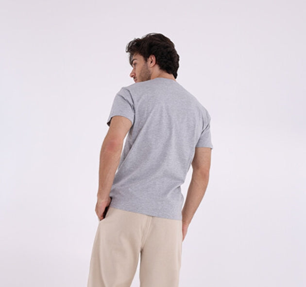 تيشيرت سبعه رمادي فاتح