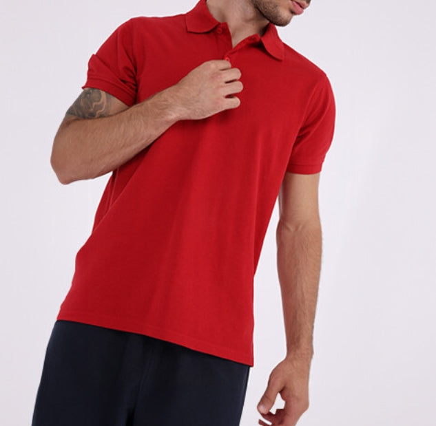 تيشيرت بولو أحمر
