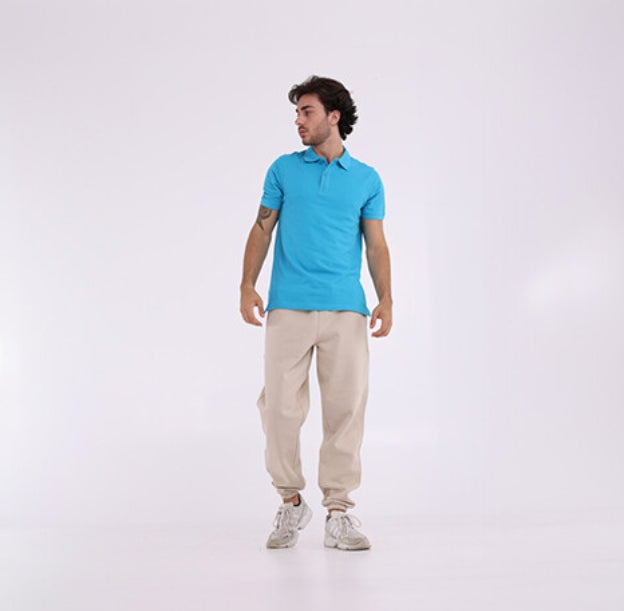 تيشيرت بولو أزرق فاتح