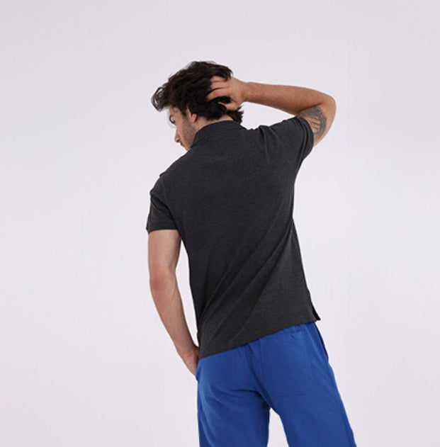 تيشيرت بولو رمادي