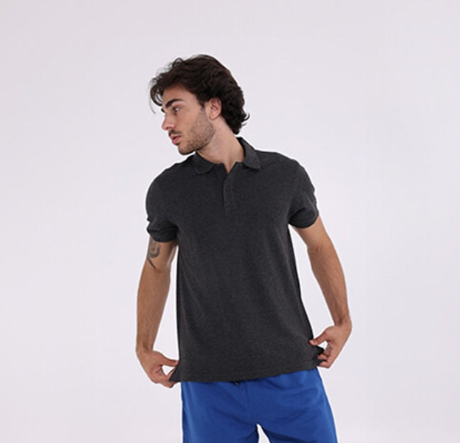 تيشيرت بولو رمادي