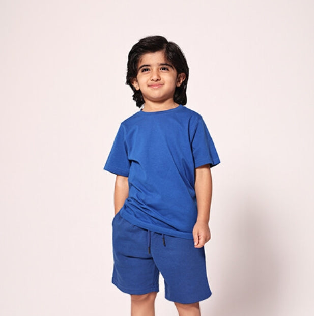 الأطفال شورت أزرق